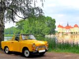 Trabant Cabrio Trabant Cabrio vor Schloss Moritzburg