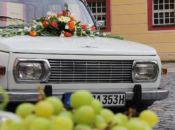 Wartburg 353 "de Luxe" Wartburg 353 und Sektempfang