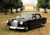 Oldtimer Mercedes W110 Mercedes für Hochzeit mieten Dresden