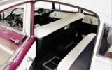 großzügige Platzverhältnisse Chevrolet "Bel Air" - Rücksitzbank