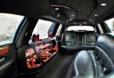Lincoln Town Car Stretchlimousine Innenraum mit Bar - Dresden